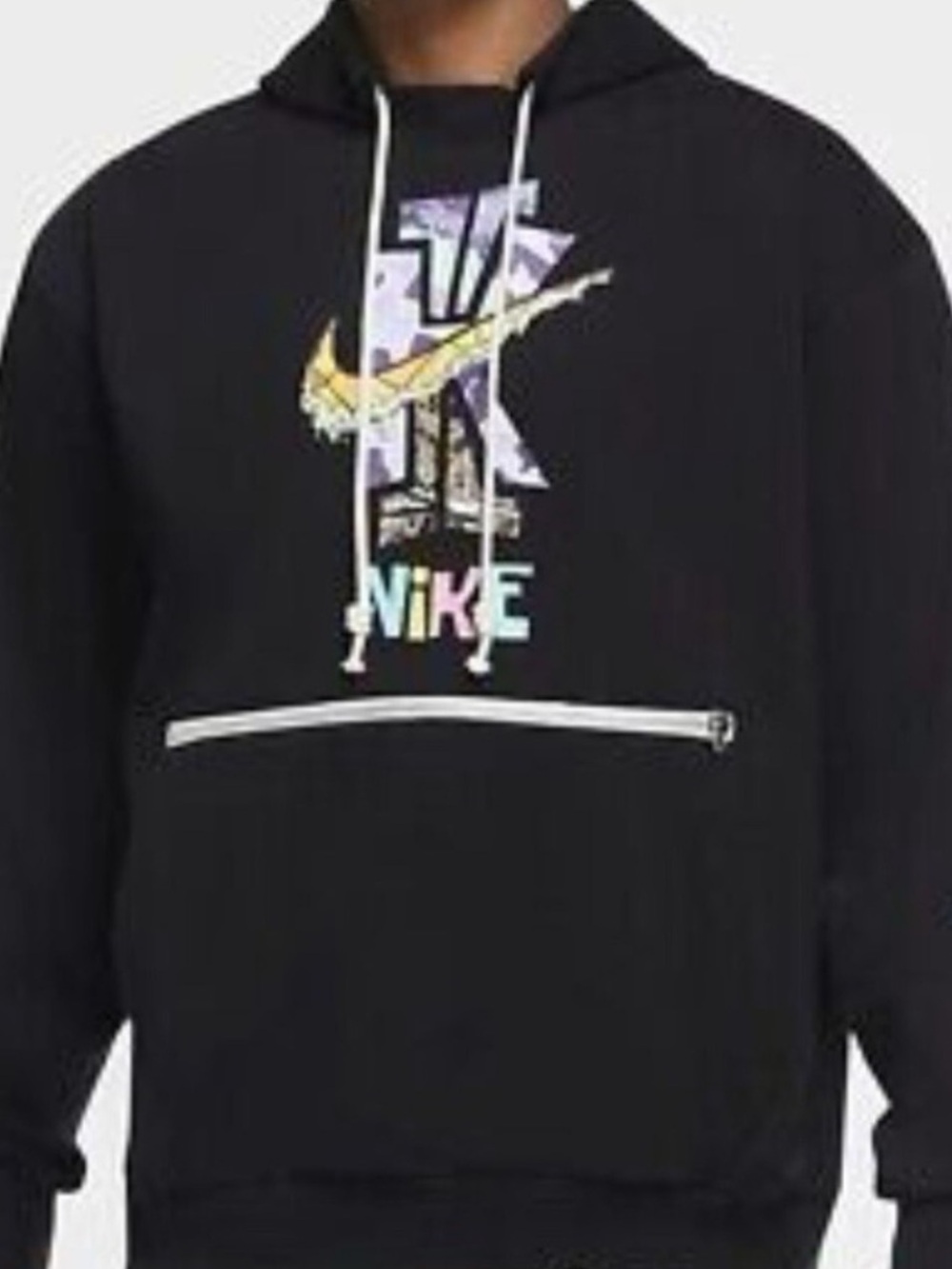 Nike Kyrie Irving Spongebob Hoodie Sweatshirt Pullover Standard Issue Mens med